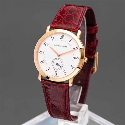 File:Audemars Piguet dress watch in oro carica manuale, fine 